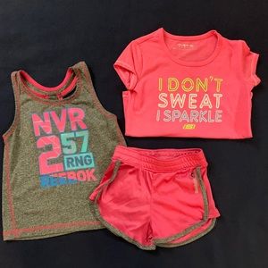 Reebok workout set Size 3T